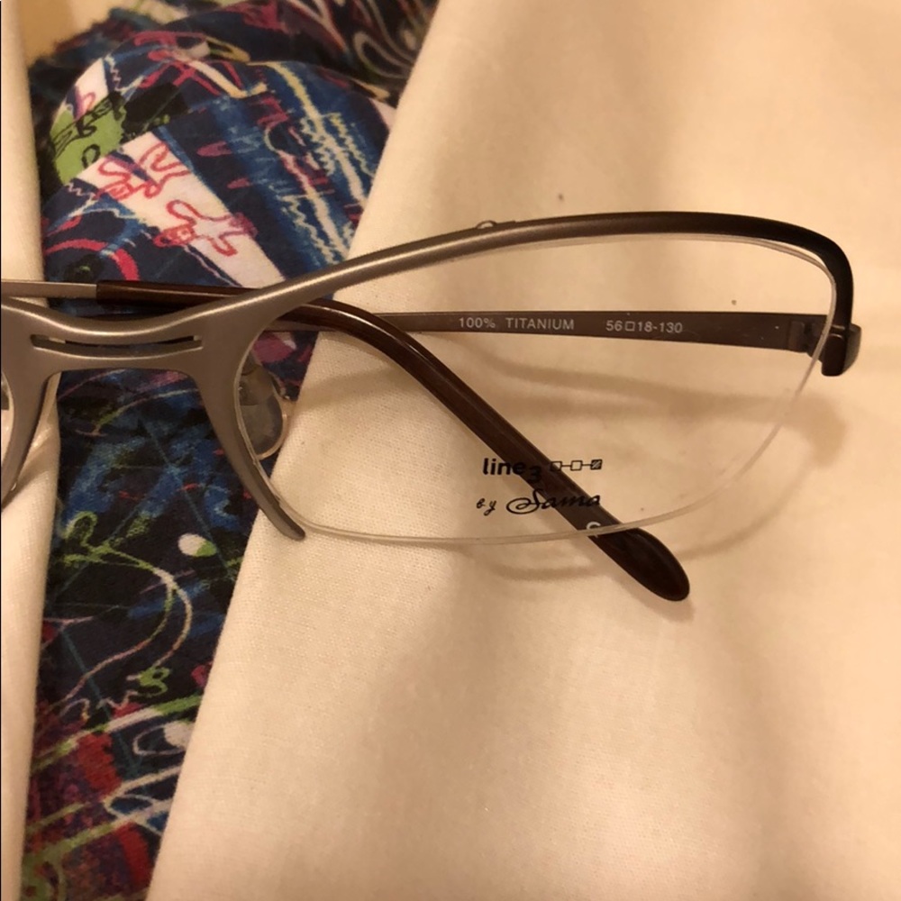Sama Designer Semi Rimless Eyewear - Picture 2 of 11